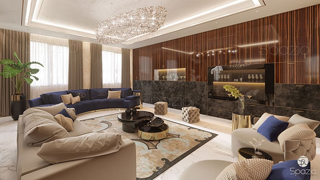 Modern home interior design in Dubai